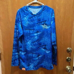 Guy Harvey Fish Camo Sz M
